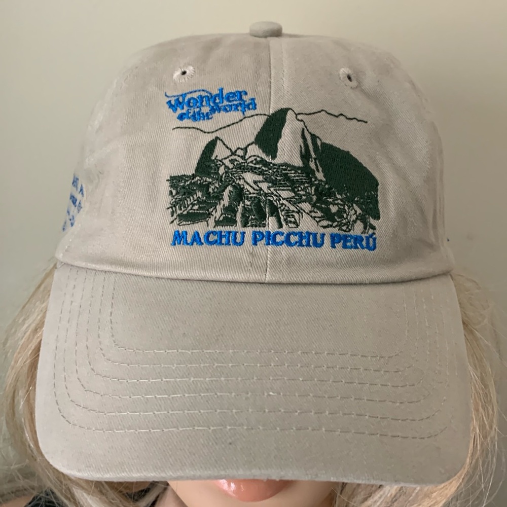 NWT Machu Picchu Peru Adjustable Hat